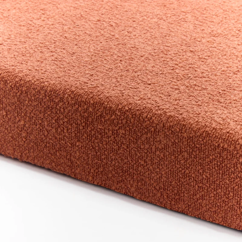 Bouclé Crate Mat Cover - Terracotta - Image 3