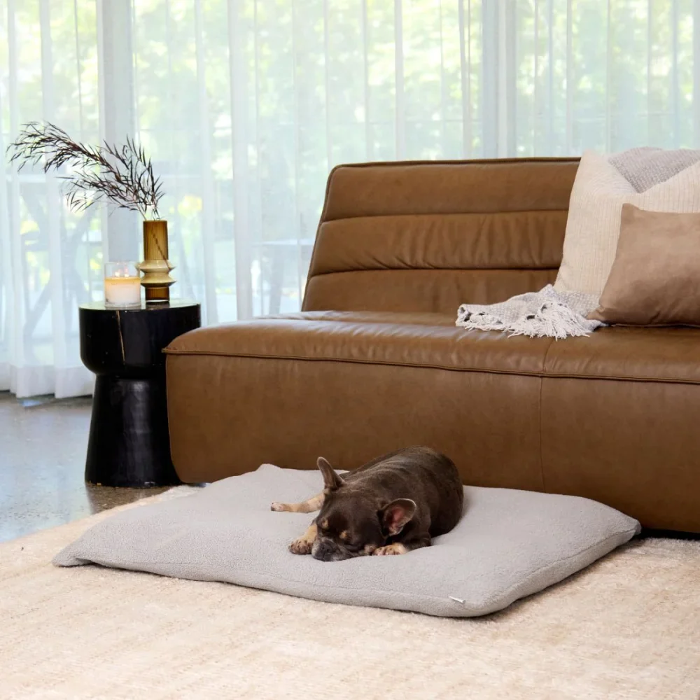 Polar Fleece Lounger Cover - Salt Grey - Image 3