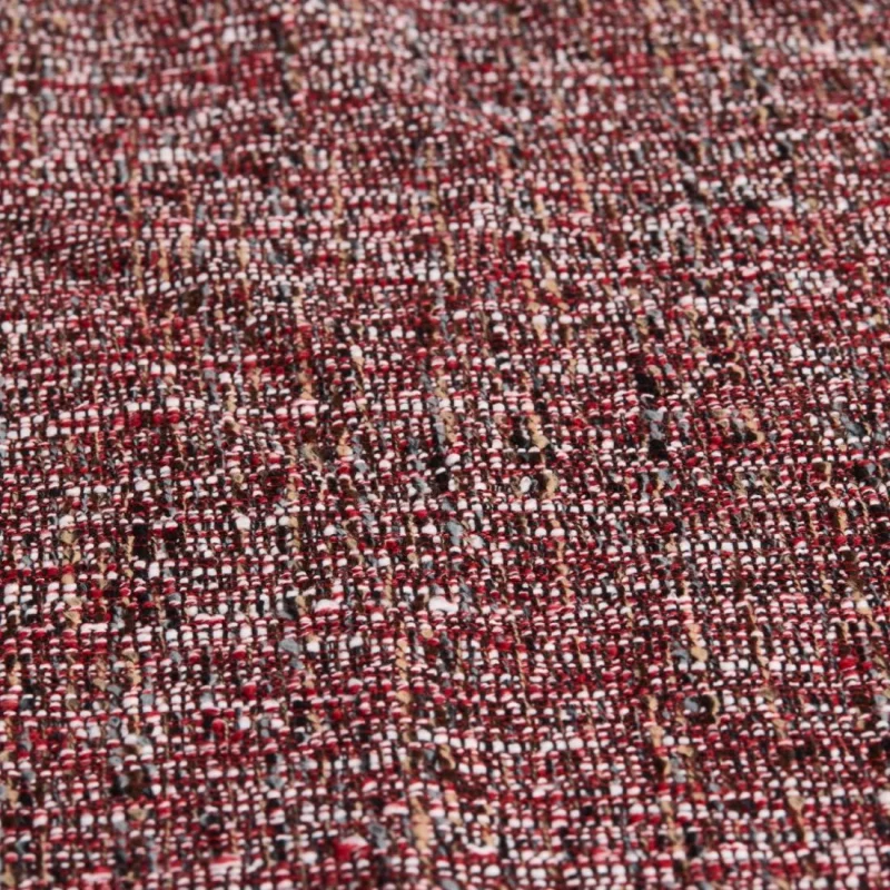 Memory Foam Dog Bed - Bouclé Speckle Red - Image 9